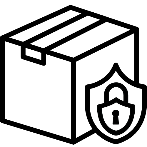 Bezpečne zabalený tovar proti poškodeniu